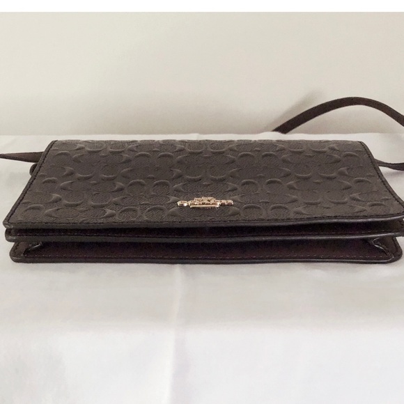 Coach Oxblood Black leather Bag - Picture 12 of 16